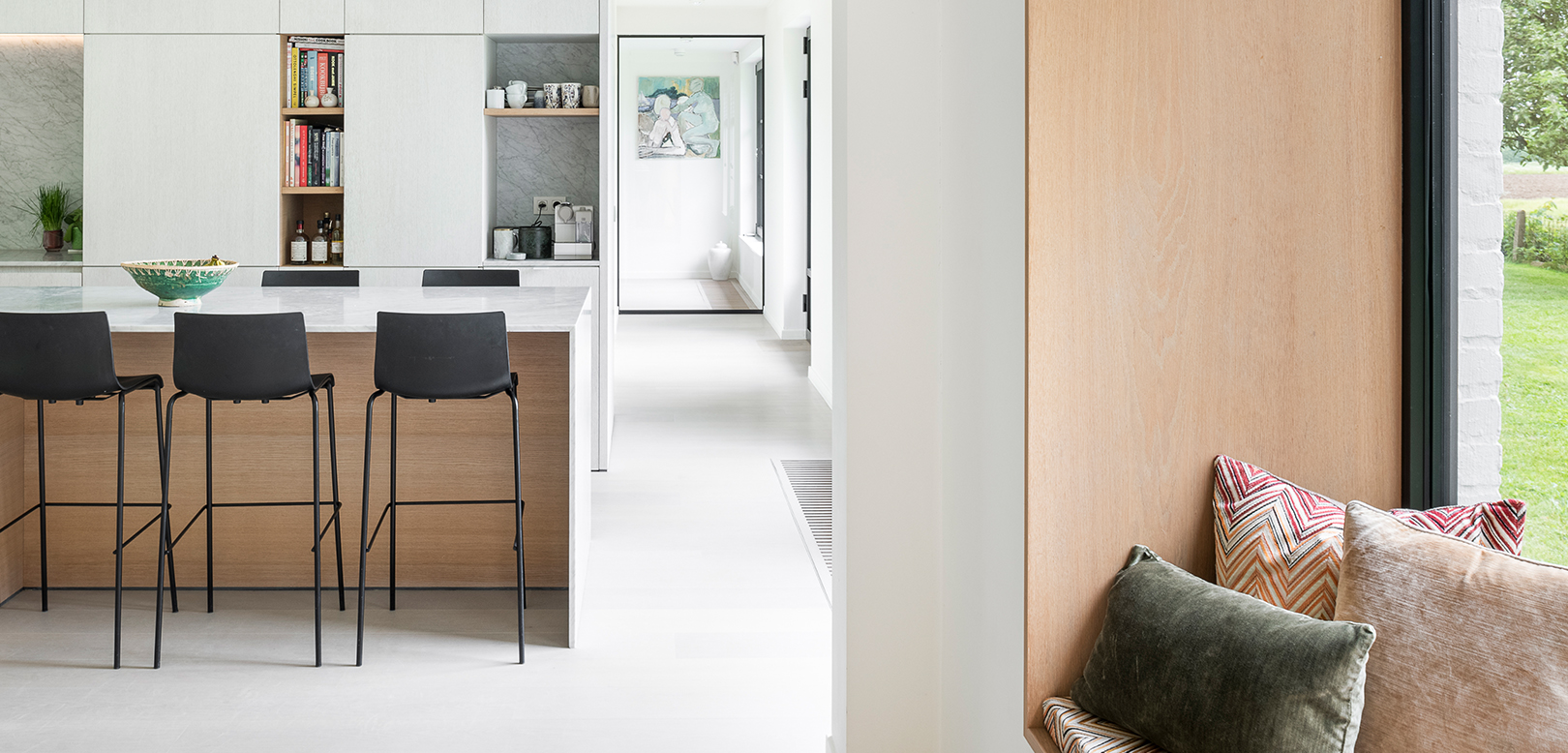 Studio stiels uit Gent zorgt voor natuurlijk licht in de keuken