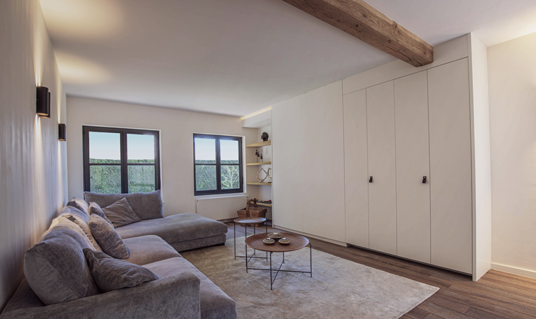 Na foto totaalrenovatie woning Sint Martens Latem