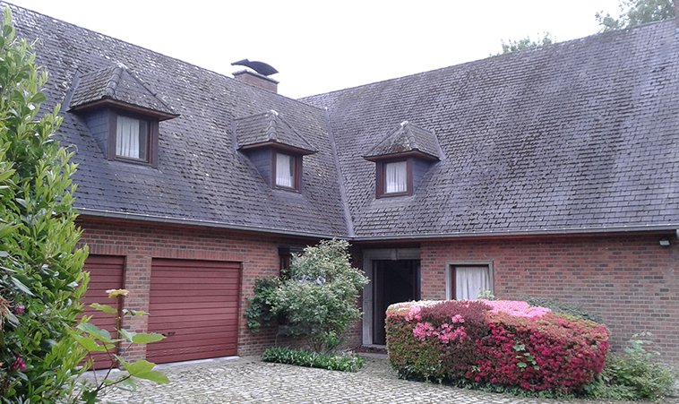 Voor foto van voorgevel woning Herent