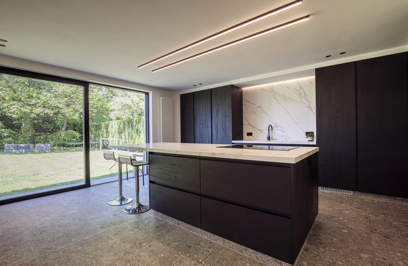 Totaalrenovatie keuken in woning Sint Martens Latem